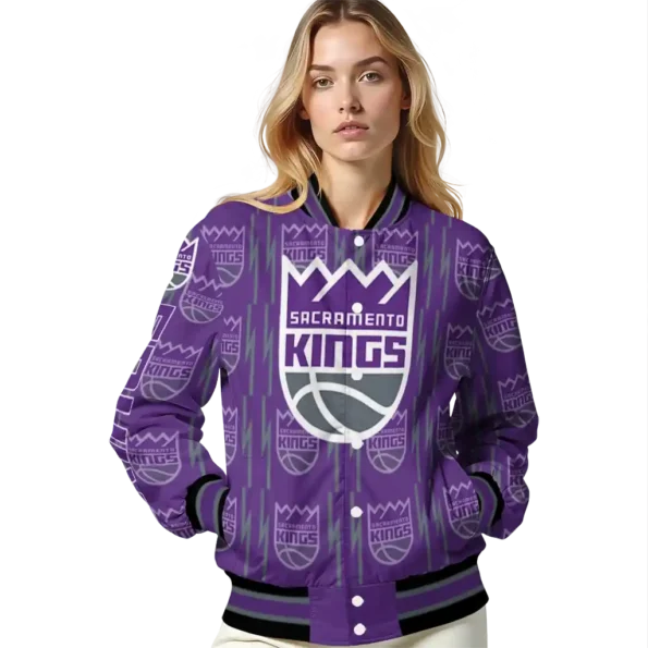 customized sacramento kings bolt stripe purple varsity jacket latest model.webp