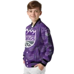 customized sacramento kings bolt stripe purple varsity jacket best selling.webp