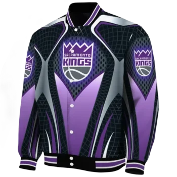 customized sacramento kings mesh chest black varsity jacket best selling.webp
