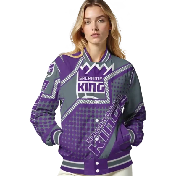 customized sacramento kings star burst purple varsity jacket latest model.webp