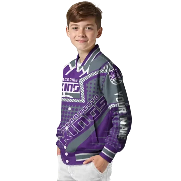 customized sacramento kings star burst purple varsity jacket trendy.webp