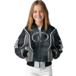 customized san antonio spurs power plate silver bomber jacket best selling
