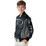 customized san antonio spurs power plate silver bomber jacket best selling