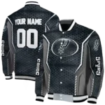 customized san antonio spurs power plate silver varsity jacket best selling.webp