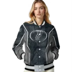 customized san antonio spurs power plate silver varsity jacket best selling.webp