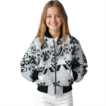 customized san antonio spurs pyramid shapes silver bomber jacket best selling