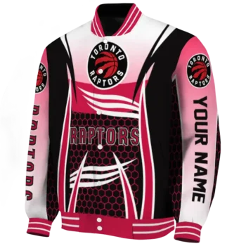 customized toronto raptors mesh effect red black varsity jacket best selling.webp