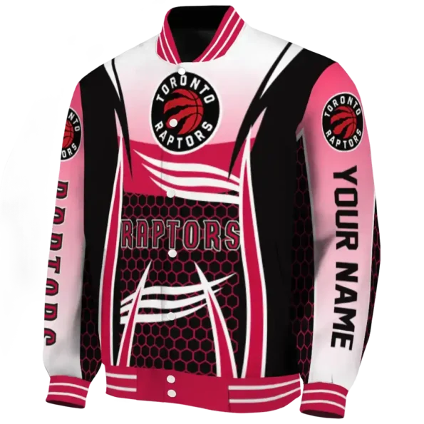 customized toronto raptors mesh effect red black varsity jacket best selling.webp
