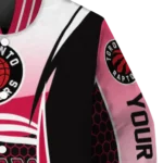 customized toronto raptors mesh effect red black varsity jacket best selling.webp