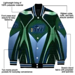 customized utah jazz mesh chest black varsity jacket best selling.webp