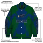 customized utah jazz spider mark navy varsity jacket best selling.webp