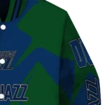 customized utah jazz spider mark navy varsity jacket best selling.webp