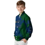customized utah jazz spider mark navy varsity jacket best selling.webp