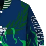 customized utah jazz winged blaze navy white varsity jacket best selling.webp