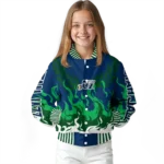 customized utah jazz winged blaze navy white varsity jacket best selling.webp
