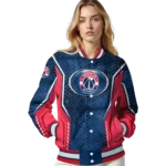 customized washington wizards power plate blue varsity jacket best selling.webp