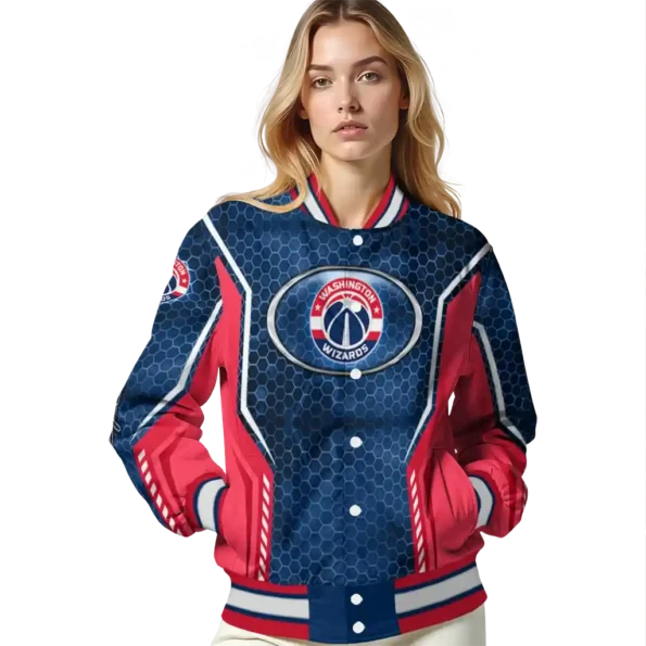 customized washington wizards power plate blue varsity jacket latest model.webp