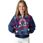 customized washington wizards pyramid shapes blue bomber jacket best selling