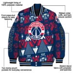 customized washington wizards pyramid shapes blue varsity jacket best selling.webp