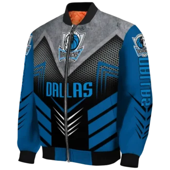 dallas mavericks arrow layer blue black bomber jacket best selling