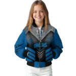 dallas mavericks arrow layer blue black bomber jacket best selling