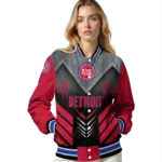 detroit pistons arrow layer red black varsity jacket best selling.webp