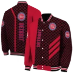 detroit pistons triple side stripes red black varsity jacket best selling.webp