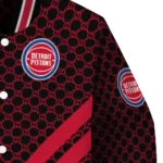 detroit pistons triple side stripes red black varsity jacket best selling.webp