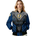 indiana pacers arrow layer blue black bomber jacket best selling