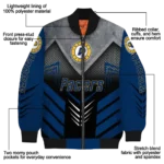 indiana pacers arrow layer blue black bomber jacket best selling