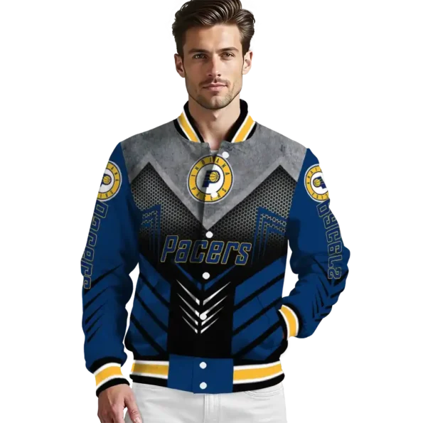 indiana pacers arrow layer blue black varsity jacket high quality.webp