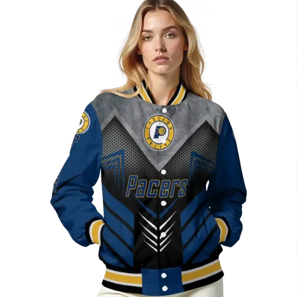 indiana pacers arrow layer blue black varsity jacket latest model.webp