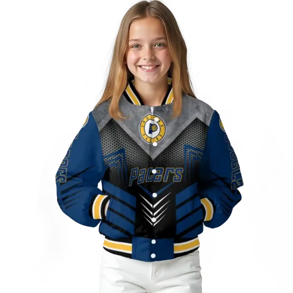 indiana pacers arrow layer blue black varsity jacket top rated.webp