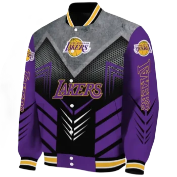 los angeles lakers arrow layer purple black varsity jacket best selling.webp