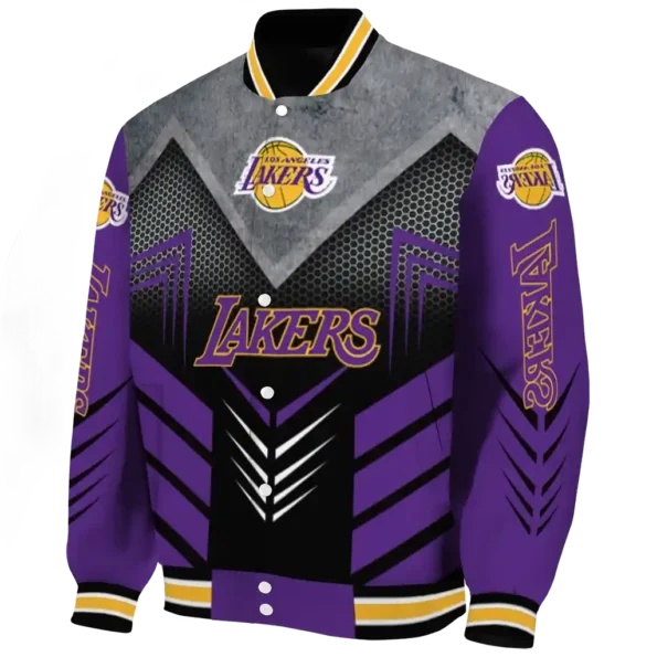 los angeles lakers arrow layer purple black varsity jacket best selling.webp