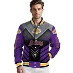 los angeles lakers arrow layer purple black varsity jacket best selling.webp