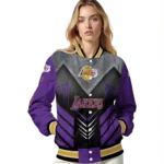 los angeles lakers arrow layer purple black varsity jacket best selling.webp