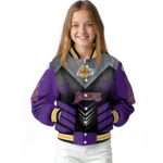 los angeles lakers arrow layer purple black varsity jacket best selling.webp