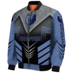 memphis grizzlies arrow layer blue black bomber jacket best selling