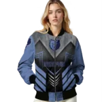 memphis grizzlies arrow layer blue black bomber jacket best selling