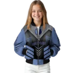memphis grizzlies arrow layer blue black bomber jacket best selling