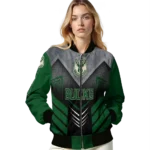 milwaukee bucks arrow layer green black bomber jacket best selling