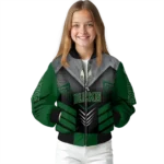 milwaukee bucks arrow layer green black bomber jacket best selling