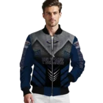 new orleans pelicans arrow layer navy black bomber jacket best selling