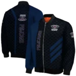 new orleans pelicans triple side stripes navy black bomber jacket best selling