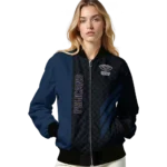 new orleans pelicans triple side stripes navy black bomber jacket best selling