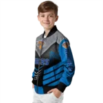 new york knicks arrow layer blue black bomber jacket best selling