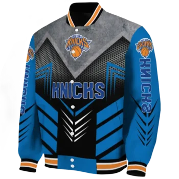 new york knicks arrow layer blue black varsity jacket best selling.webp