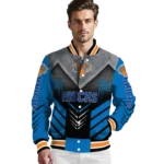 new york knicks arrow layer blue black varsity jacket best selling.webp