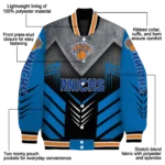 new york knicks arrow layer blue black varsity jacket best selling.webp